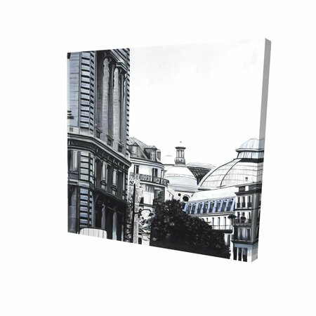 FONDO 16 x 16 in. Historic Downtown-Print on Canvas FO2792577